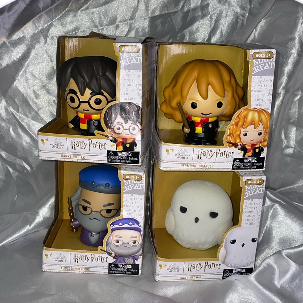 ✨BRAND NEW Headstart Warner Bros. Harry Potter 2023 COMPLETE 4 pc. Vinyl figures